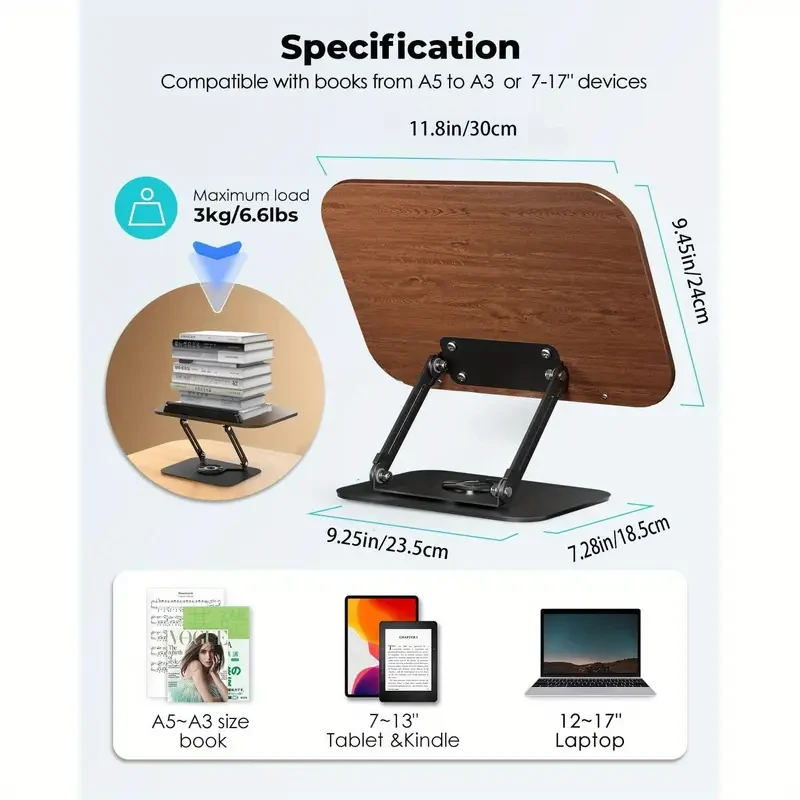 BRIARTW Adjustable Reading Desk