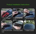Vehicle remote pilot light laser