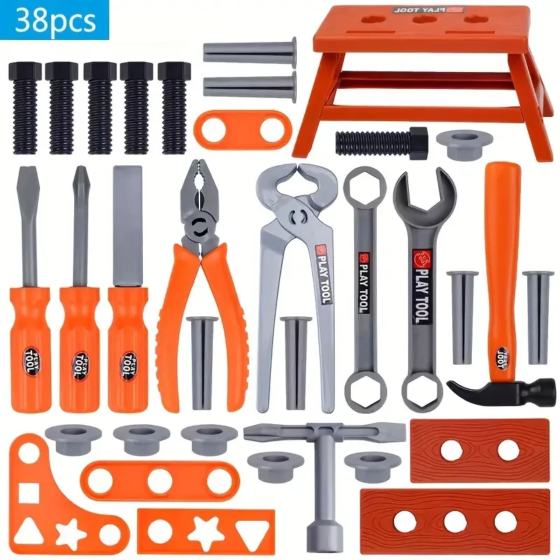38pcs/39pcs/42pcs Electric Tool Box Toy Set with Simulation Repair Tools