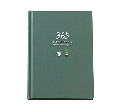 Schedule This Hardback Color Set Inside Notebook