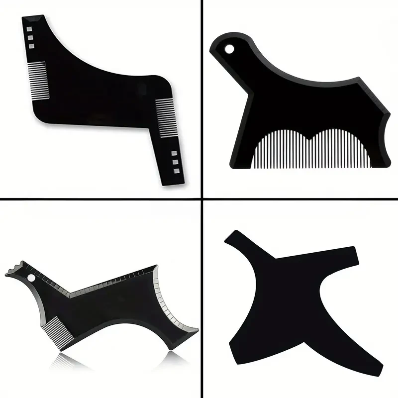 4-Pack Beard Shaping Kit
