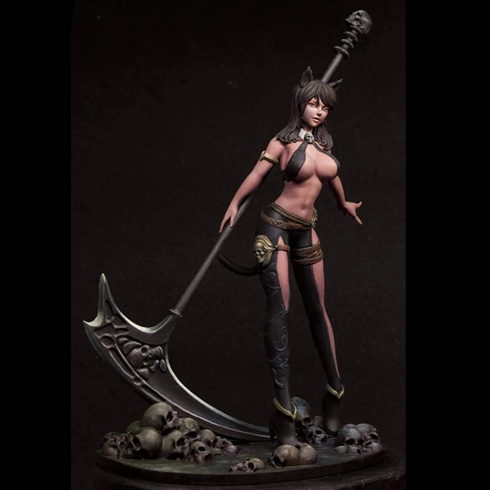 1/12 Black Cat Reaper Resin Model Figure  Unassembled and Unpainted Kit