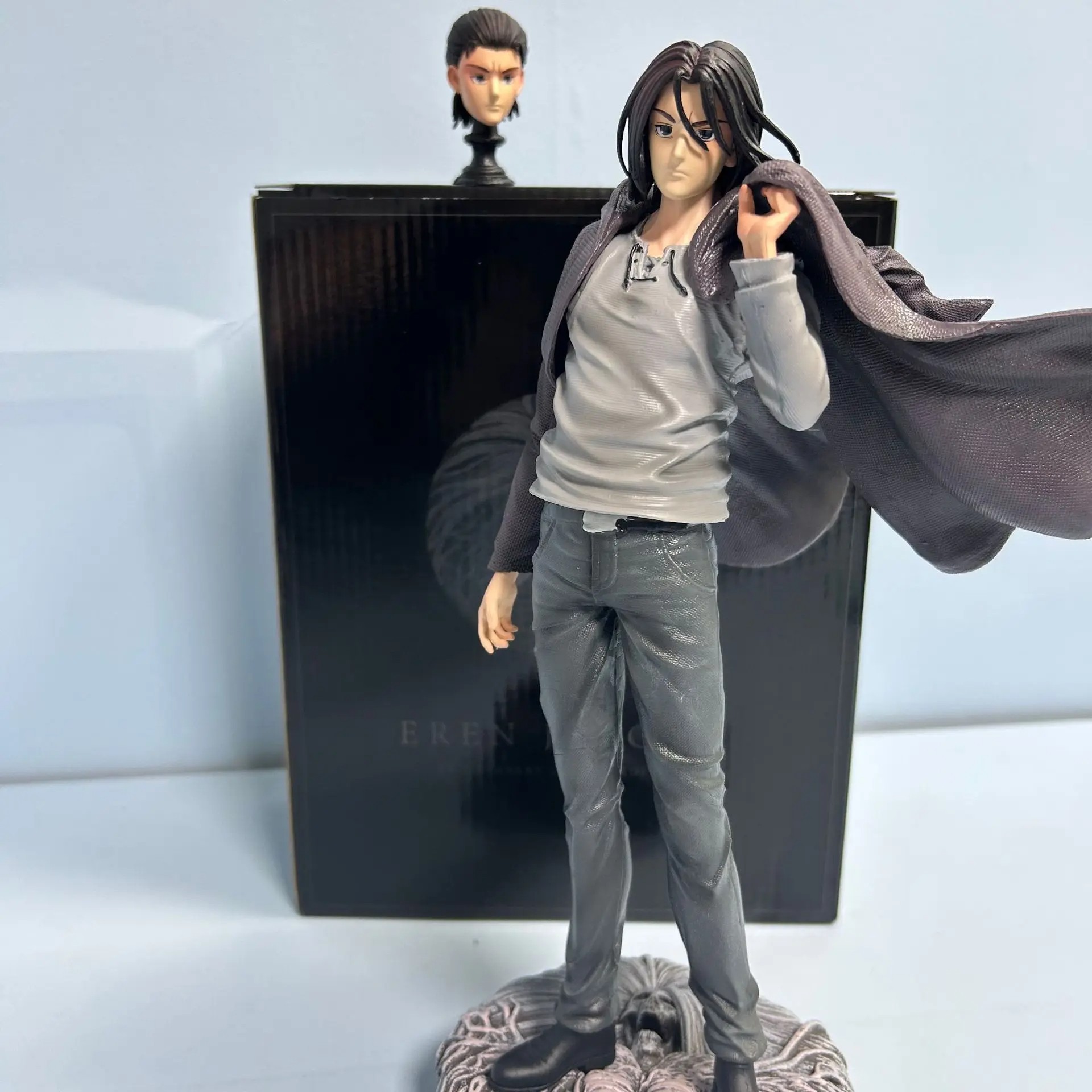28CM Anime Figure Attack On Titan Eren Jaeger