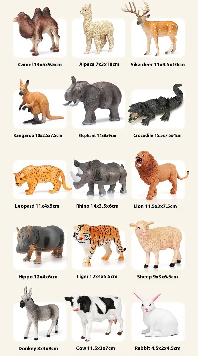 Educational Farm Animal Children's Early Education
