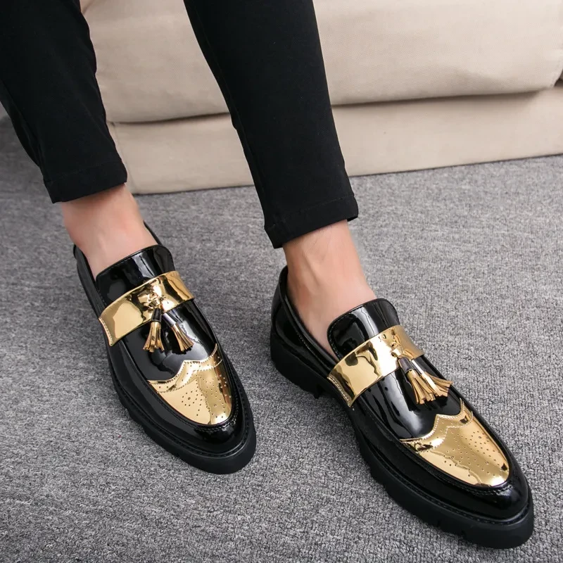 Black Casual Shoes Without Laces