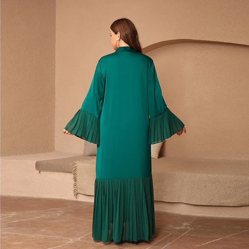 Plus Size Satin Gown