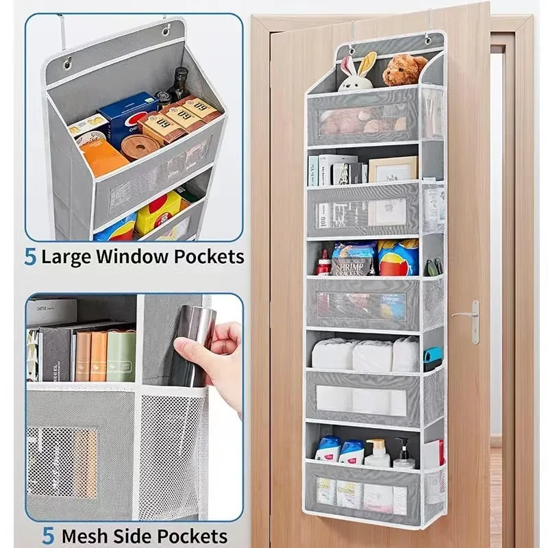 Clothing Hanging Storage Bag Behind The Door