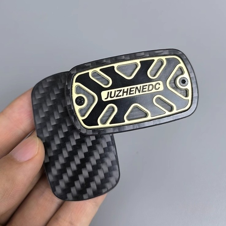 DC Taibao Black Gold Fingertip Gyro Push Card Decompression Toy
