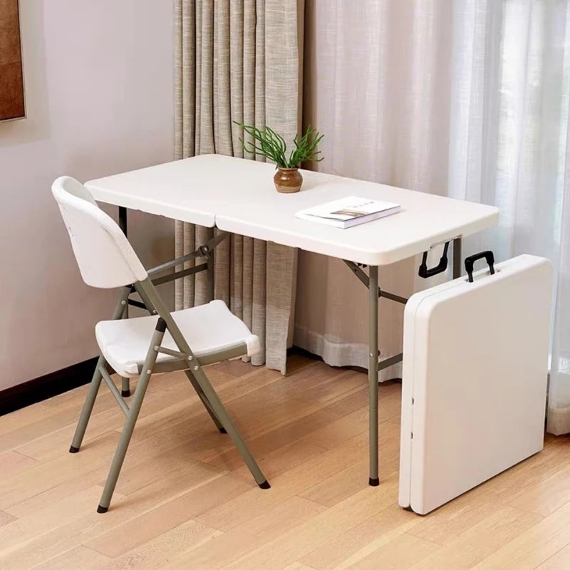 1.2M Length Folding Picnic Table: Outdoor Foldable Camping Table