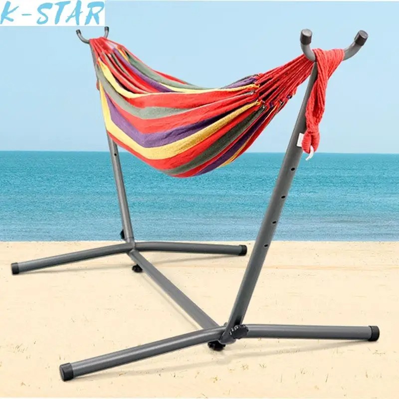 Canvas Outdoor Camping Portable Hammock: Double Children's Indoor/Outdoor Folding Swing