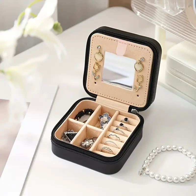Korean-Style Travel Jewelry Box