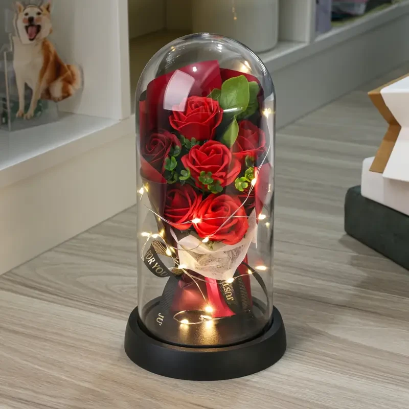 Eternal Rose LED Dome Decor