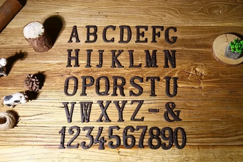 Metal Alphabet Letters for Decoration