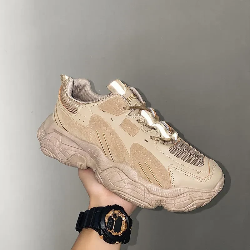 Mens Chunky Sole Sneakers