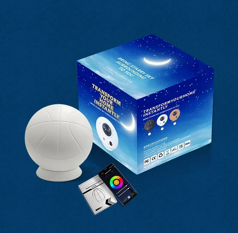 Remote Control Nebula Projection LED Starry Sky Light