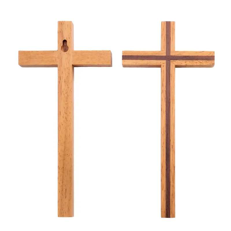 Large Wooden Cross Wall Decor
