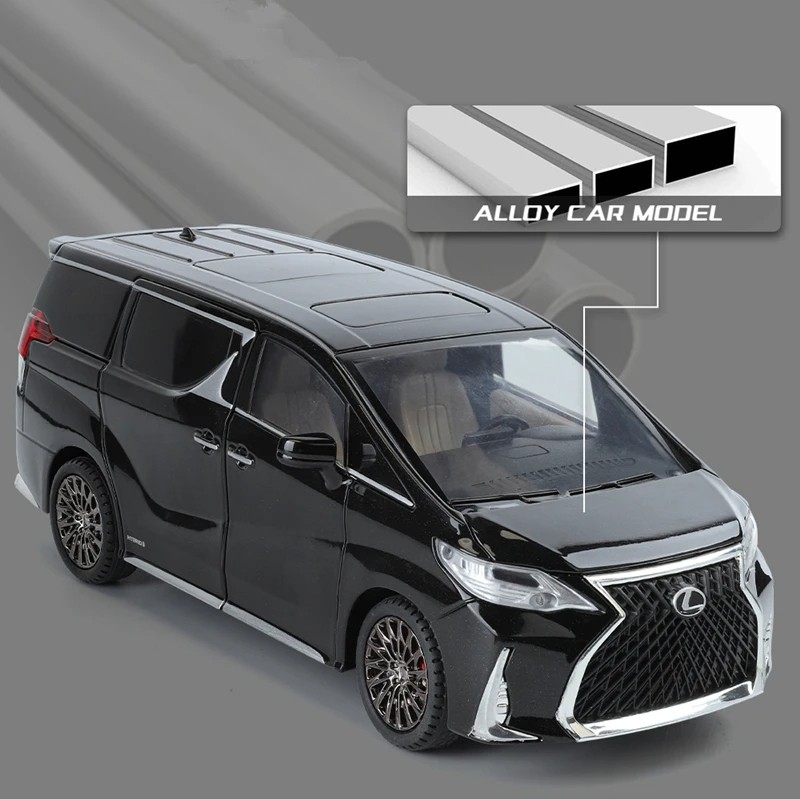 1:24 Lexus LM300 MPV Alloy Car Model