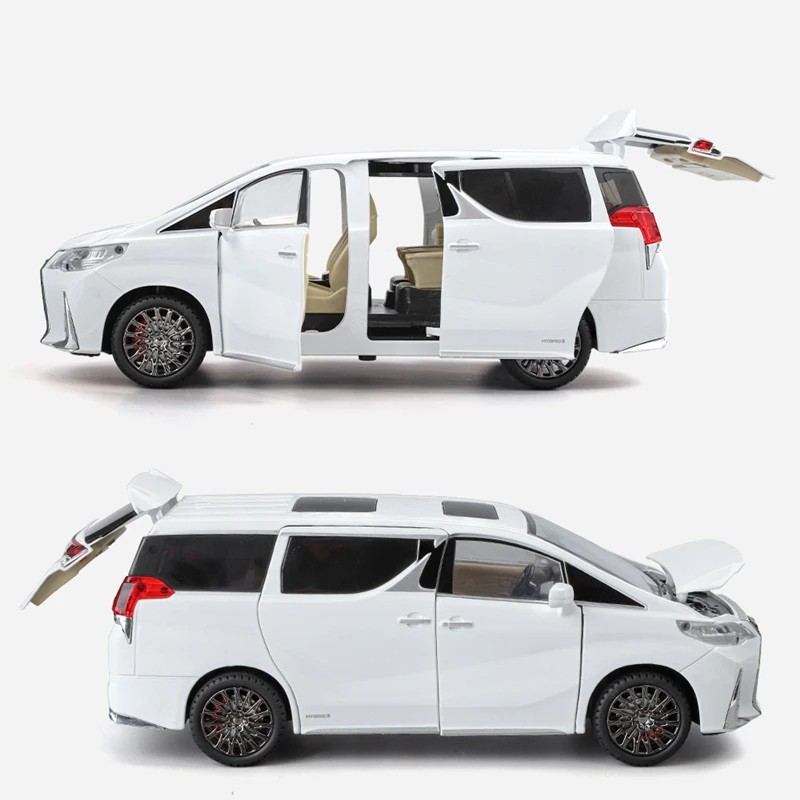 1:24 Lexus LM300 MPV Alloy Car Model