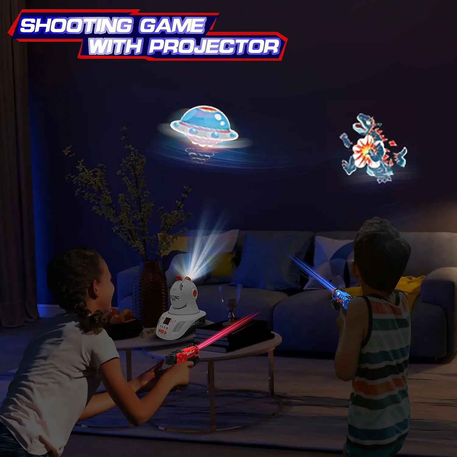 VATOS Laser Tag Set with Projector
