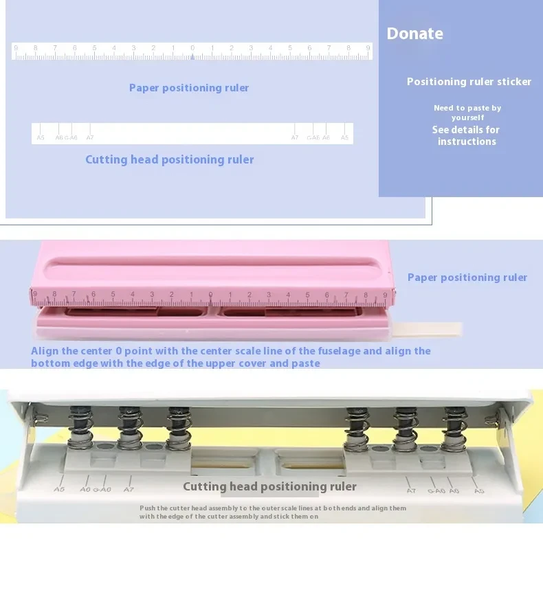 Large Letter Paper Punch