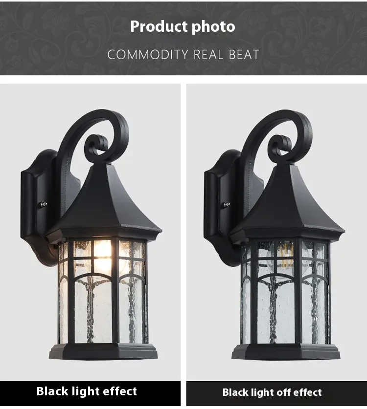Outdoor Wall Lamp Waterproof Balcony Garden Wall Lamp