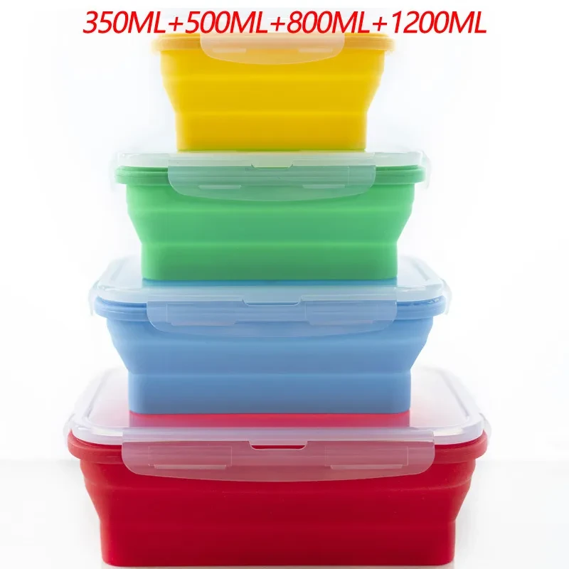 Collapsible Food Containers for Camping