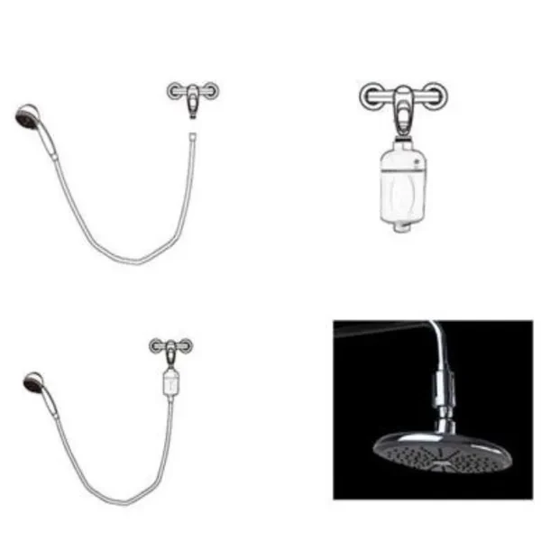 Shower water purifier