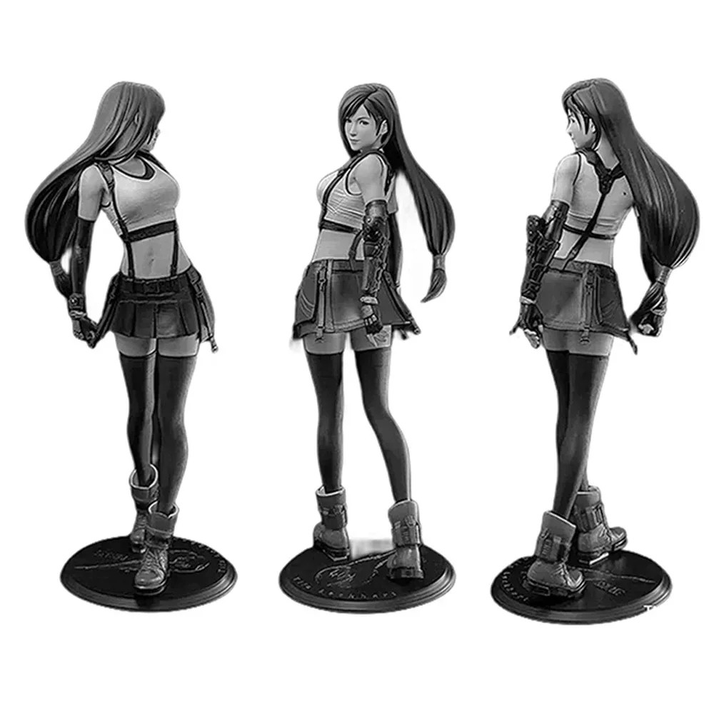 Tifa Anime Figure Miniature Statue 1:24 Resin Model Kit