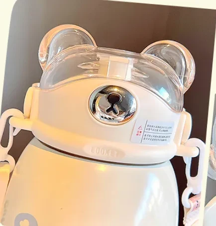 Stainless Steel High-value Bomb Lid Straw Pot Belly Cup