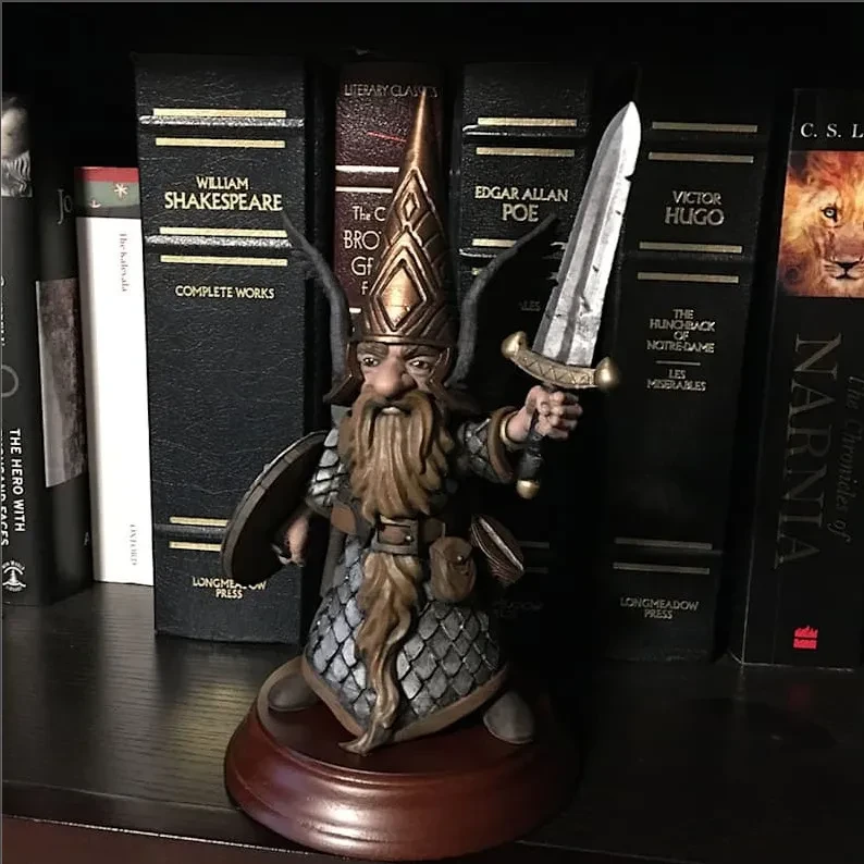Guard gnome garden outdoor decoration