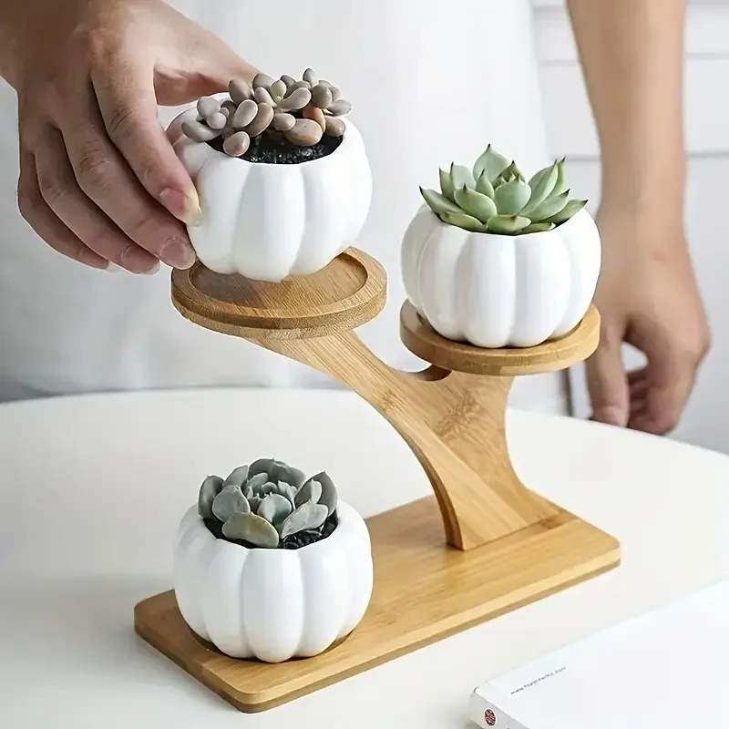 Wooden Plant Stand