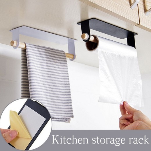 Kitchen tea towel holder