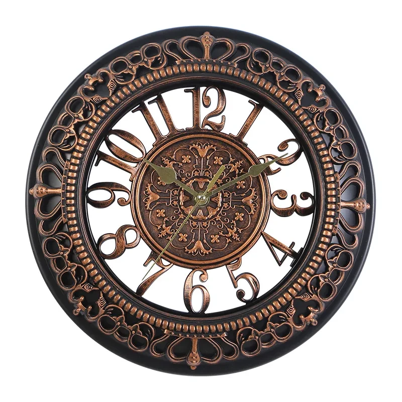 Mechanical gear wall clock