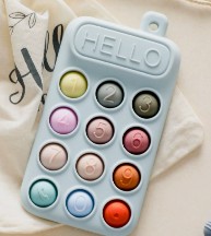 Children Teether Remote Control Silicone Long Teeth Comfort Toy
