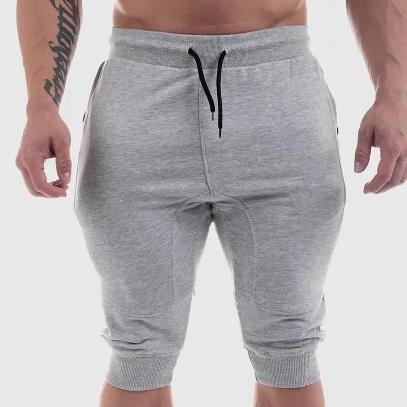 Mens 3 4 length shorts