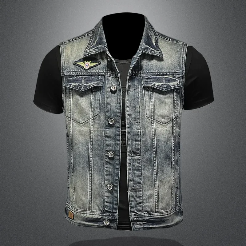 Denim Vest For Men