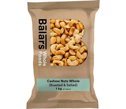 CASHEWS ROASTED & SALTED 1KG (BALARS)
