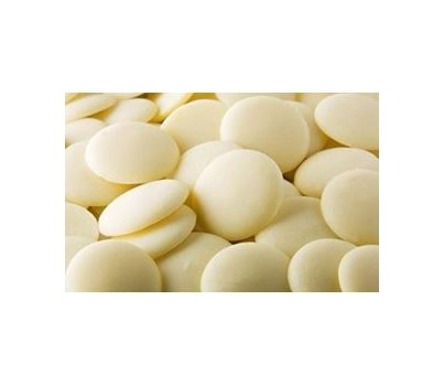 CHOCOLATE BUTTON WHITE COMPOUND 1KG (ESSENTIALS SFCOW002)