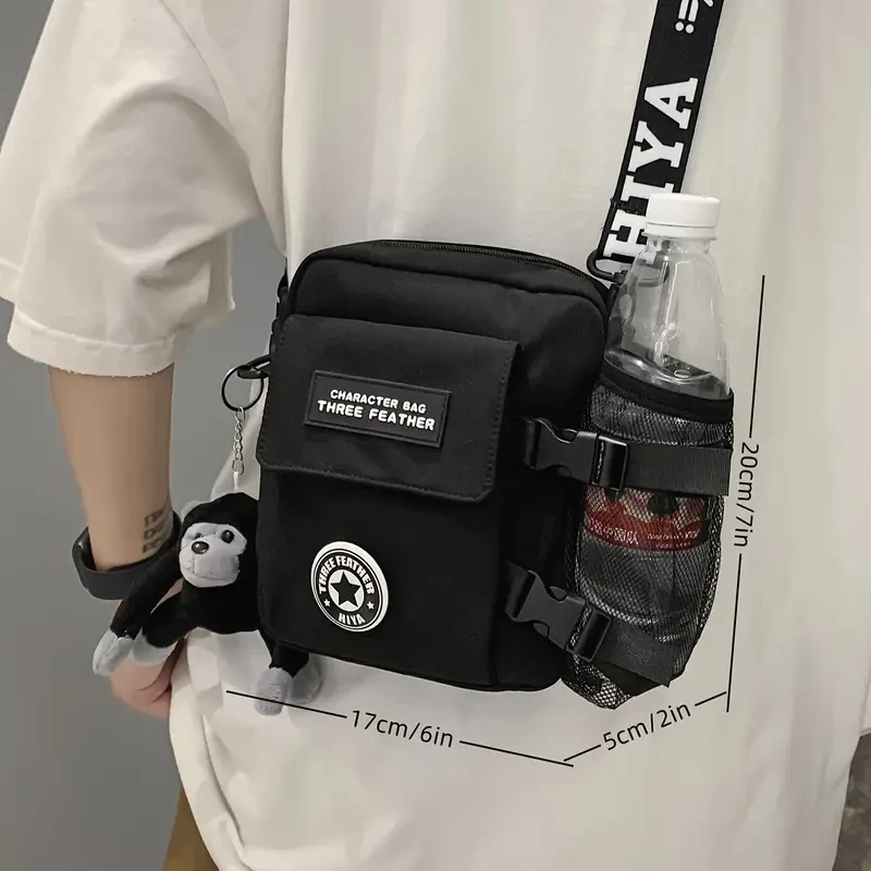 Men's Small Trendy Shoulder Bag