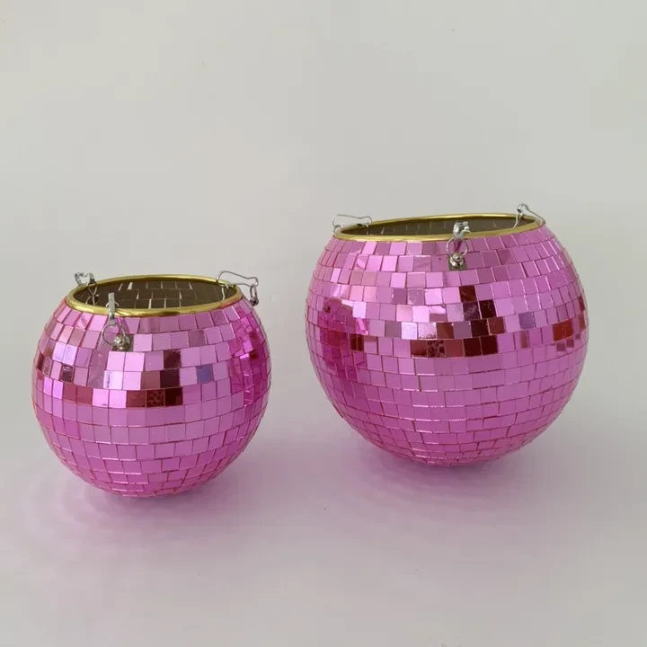 Mirror Flower Pot
