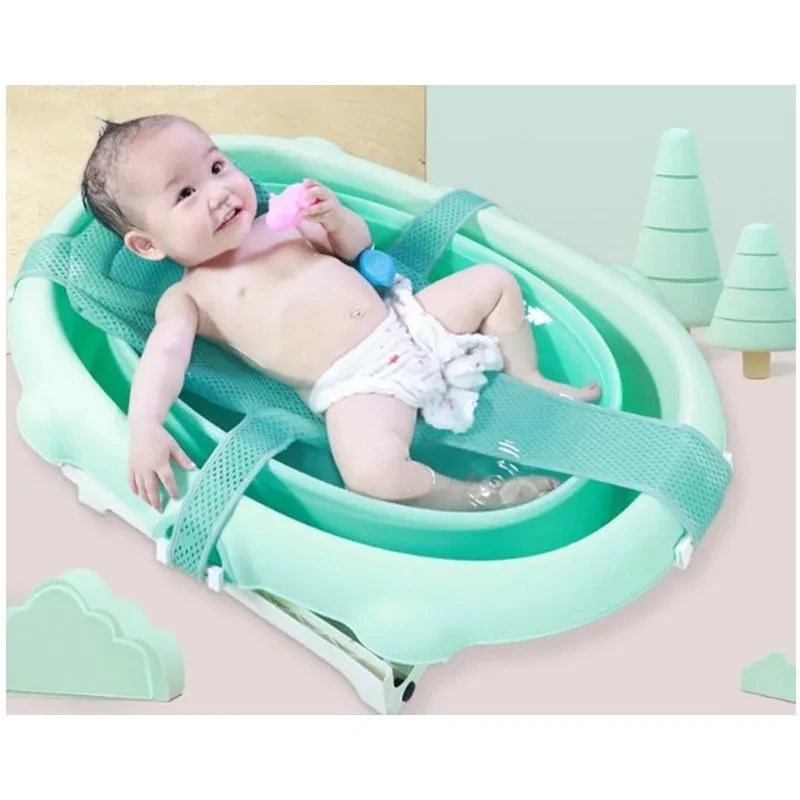 Baby Net Pocket Rack Newborn Bath Tub