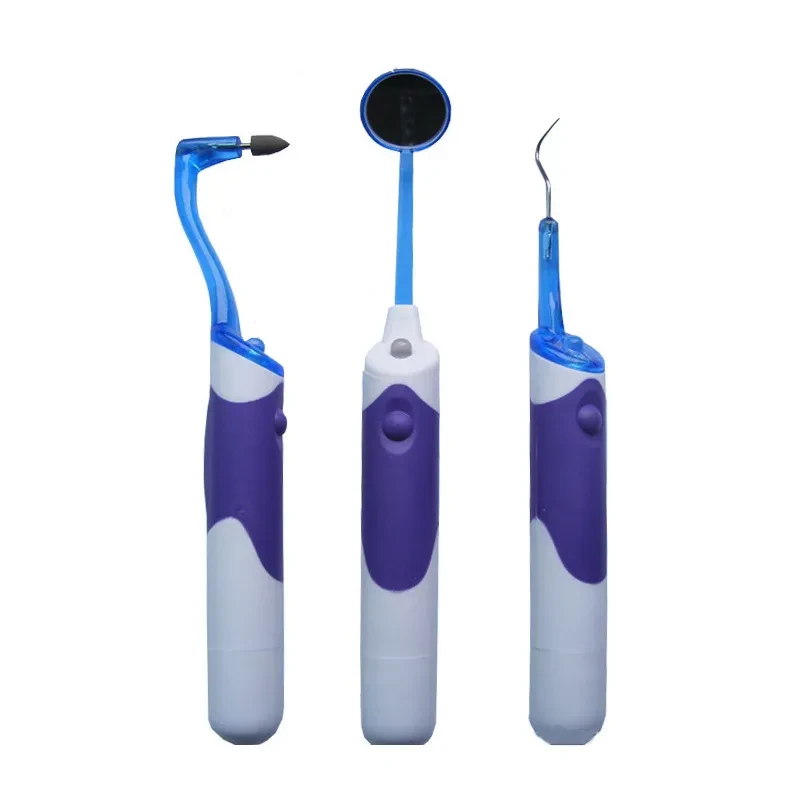 LED Luminous Dental Mirror Tooth Hook Grinding Head