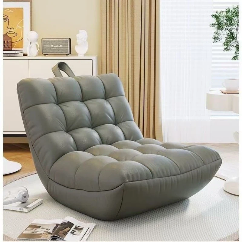 [Leisure Luxury] Cozy White Modern Lazy Sofa  Reclining & Sleeping for CATERPILLAR Design