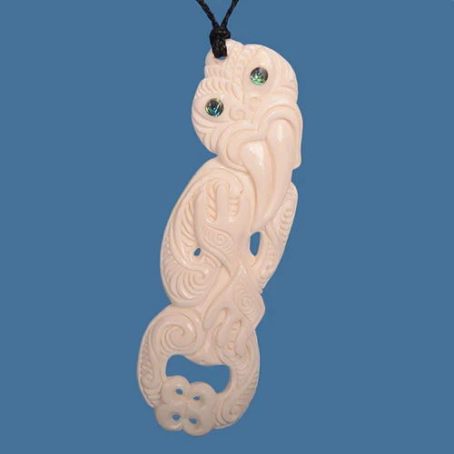 Hei Tiki Taonga Pendant Necklace