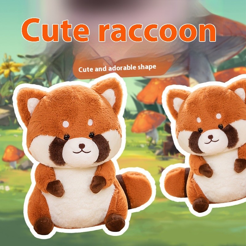 Cute Raccoon Plush Toy