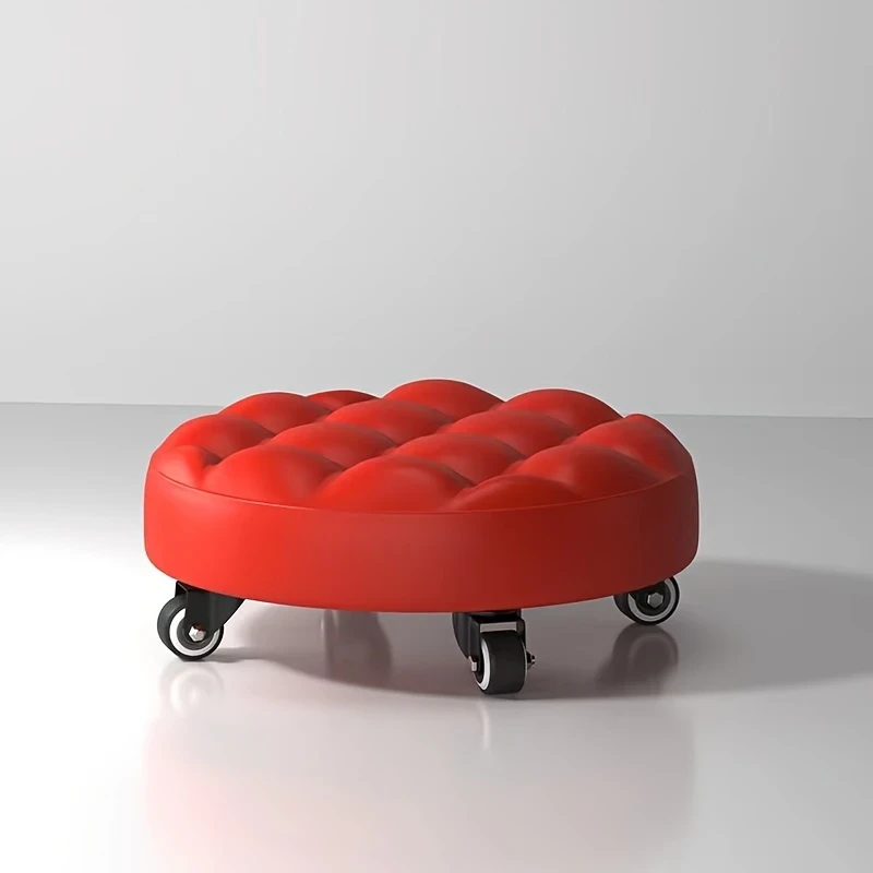 Rolling Chair Stool with Wheels