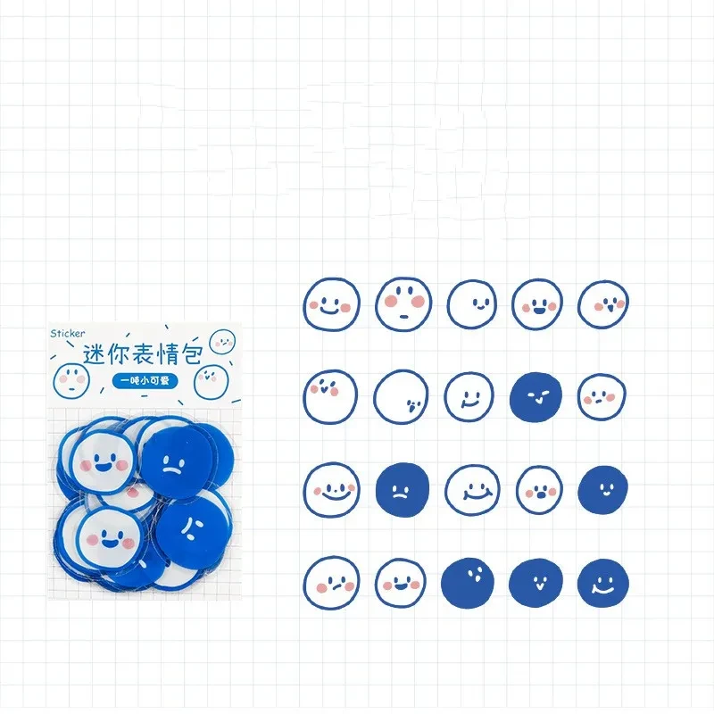 Aesthetic Stickers VSCO Blue
