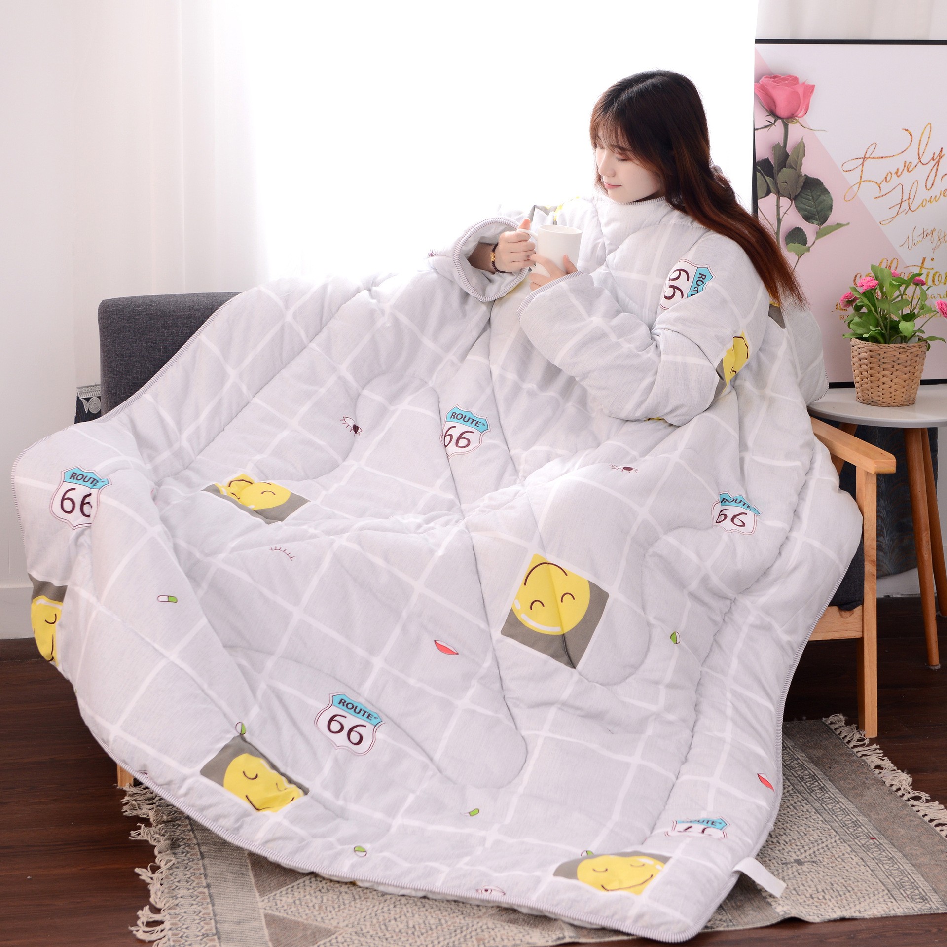 Comforter With Sleeves
