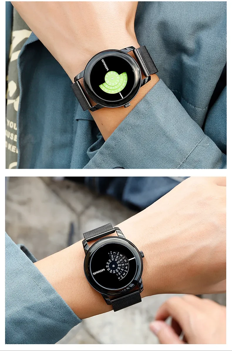 Men's waterproof watch