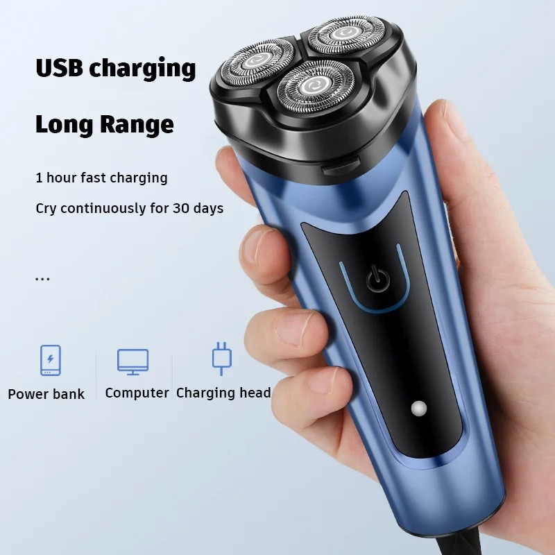 Shaver for Men USB Electric Shaver: Powerful, Rechargeable